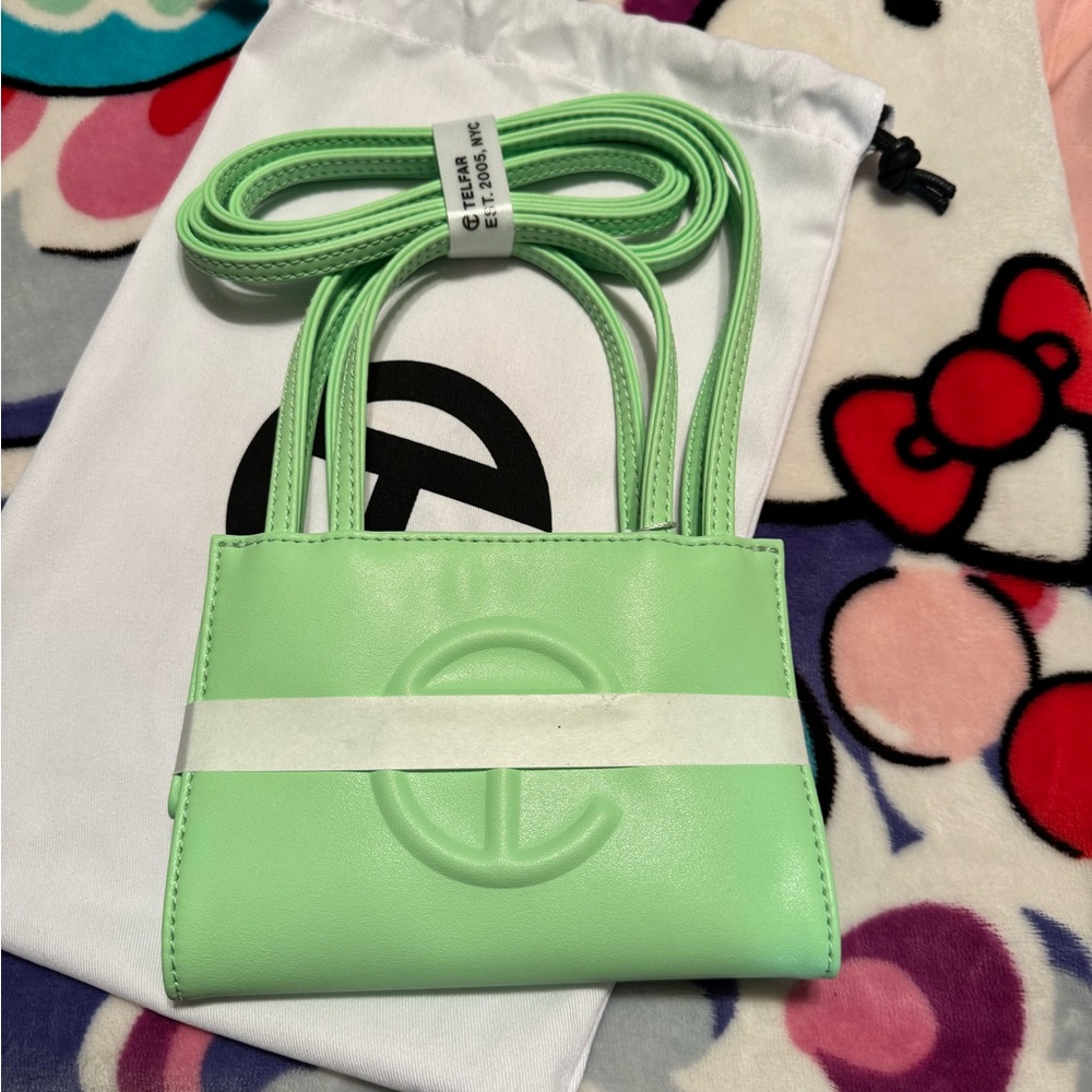 Telfar double mint small bag. Never used